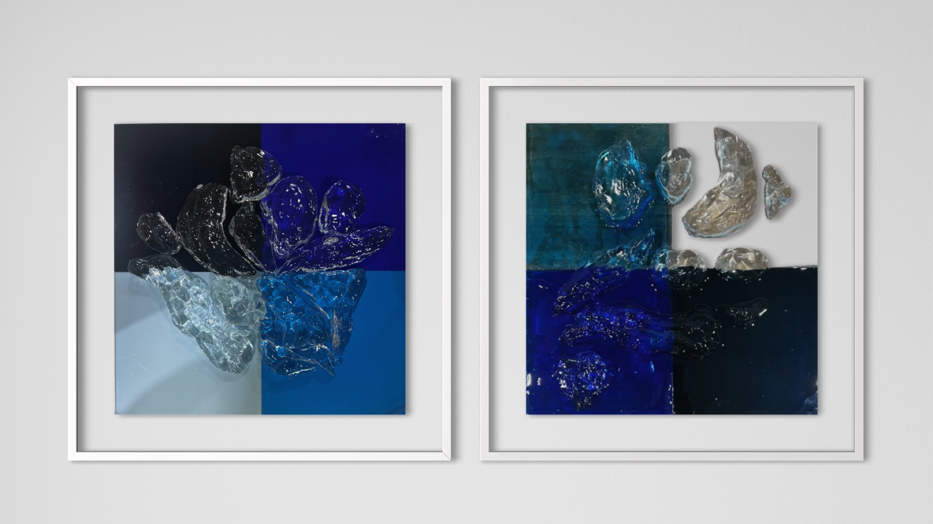 Mosaico de Água (Díptico) - Lia Naya