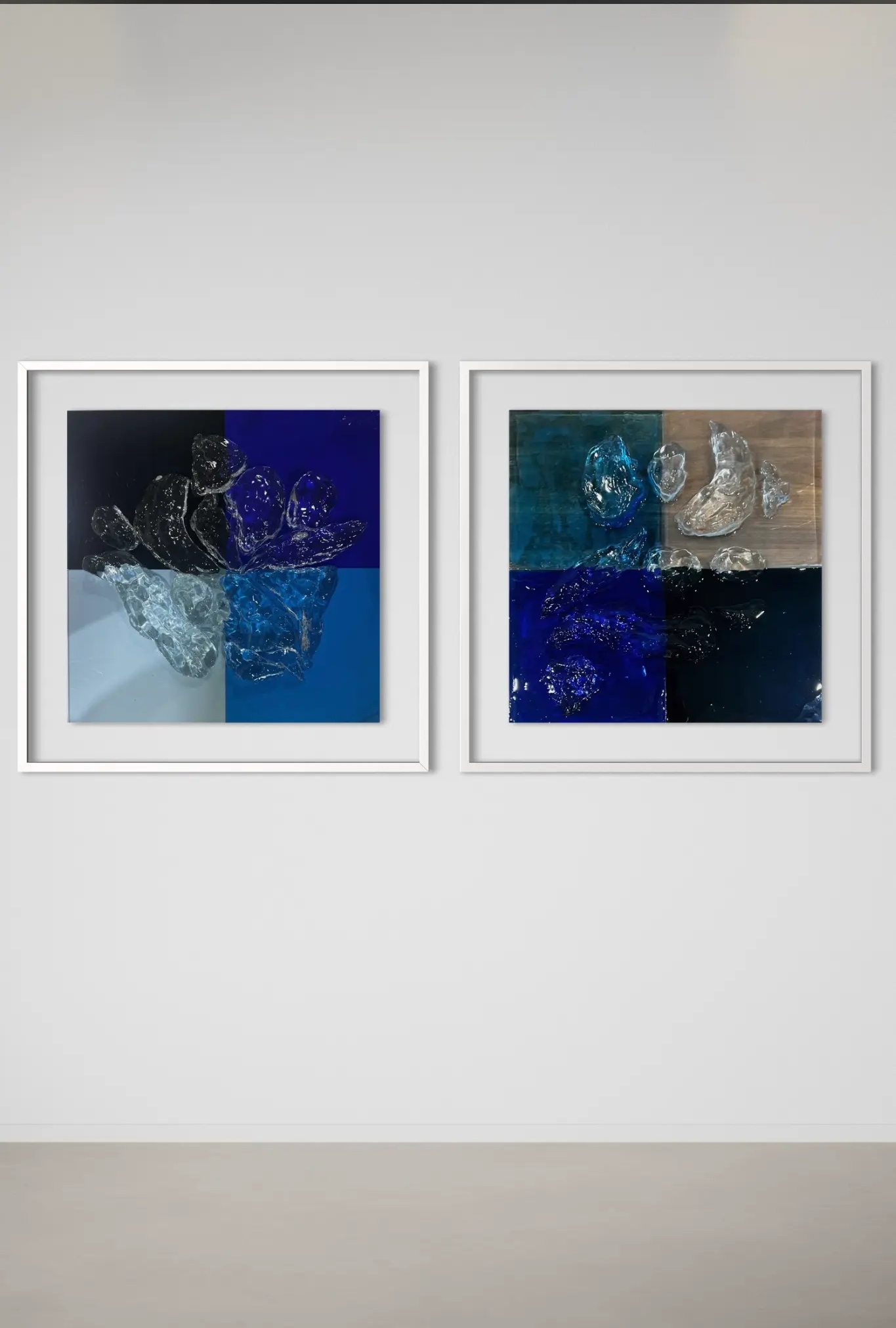 Mosaico de Água (Díptico) - Lia Naya